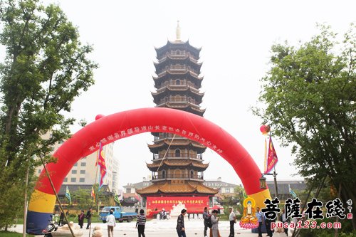 佛教-千年古刹如东国清寺廓清法师荣升方丈庆典举行