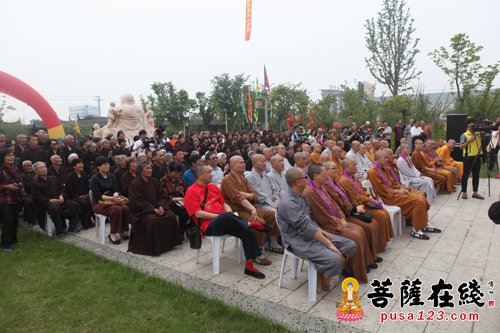佛教-千年古刹如东国清寺廓清法师荣升方丈庆典举行