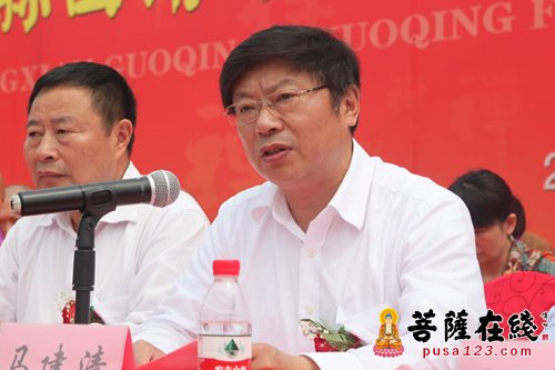 佛教-千年古刹如东国清寺廓清法师荣升方丈庆典举行