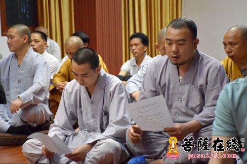佛教-湖南南岳大庙佛教组召开教风创建“回头看”动员会
