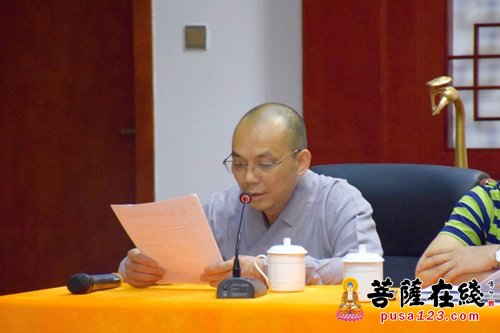 佛教-湖南南岳大庙佛教组召开教风创建“回头看”动员会