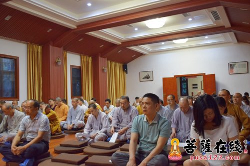 佛教-湖南南岳大庙佛教组召开教风创建“回头看”动员会