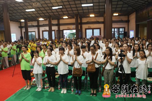 摄影-第十一届法门之光福慧营 幸福人生论坛举行