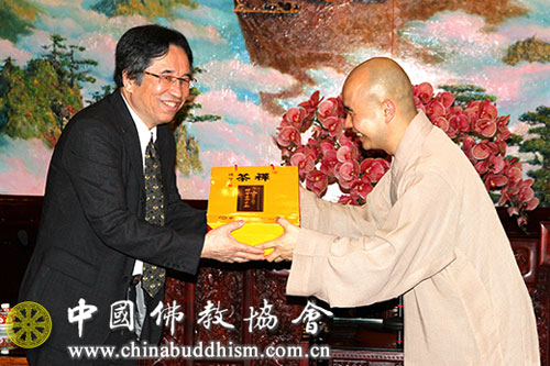 日本佛教大学松田和信教授访问中国佛教协会 菩萨在线