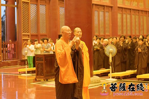 中元节-河北柏林禅寺丙申年中元节报恩法会正式拉开帷幕