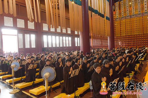中元节-河北柏林禅寺丙申年中元节报恩法会正式拉开帷幕