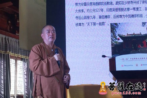 佛教-“一带一路”中国佛教文化继承与发展高峰论坛在嵩山少林寺举行