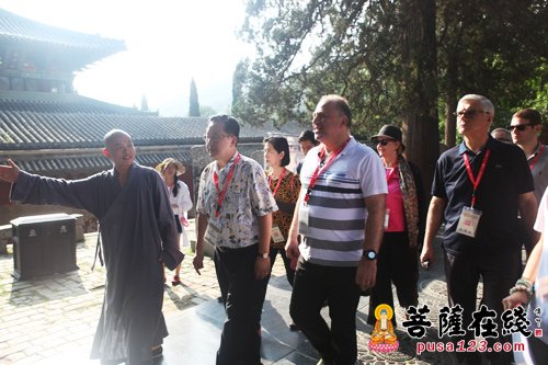 少林寺-少林寺举行“中外名家文化互动交流汇”助力佛缘之路