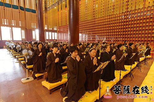 中元节-河北柏林禅寺为期七天的丙申年中元节报恩法会圆满