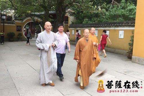 普陀山-普陀山佛协联合有关部门检查G20峰会期间消防安保工作