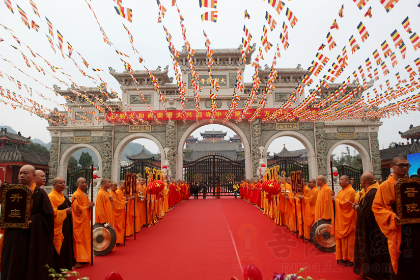 【高清图集】心照法师荣膺大兴国寺中兴第一代方丈升座仪式在贵阳举行