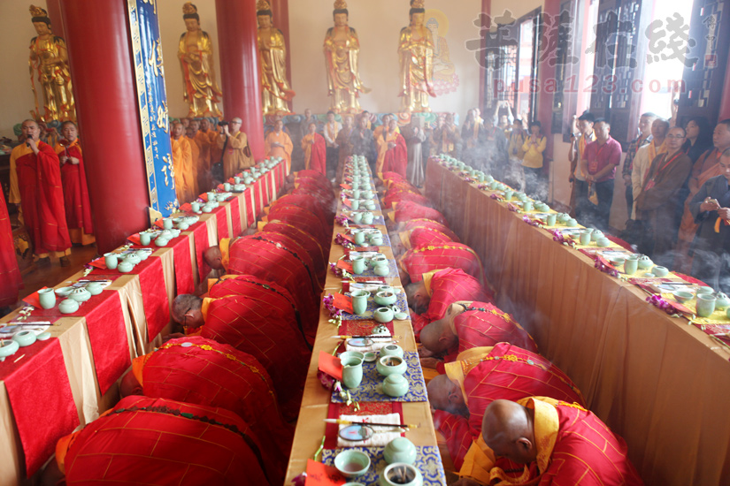 【高清图集】心照法师荣膺大兴国寺中兴第一代方丈升座仪式在贵阳举行