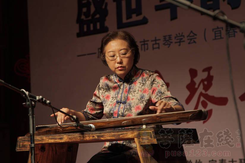              戴晓莲古琴独奏《大