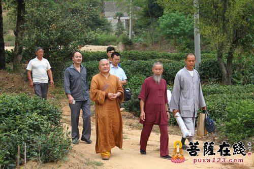安徽岳西莲台寺盛邀中国佛教书画名家陈光荣莅临指导