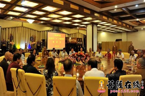 佛教-上海市佛教协会教师节慰问上海佛学院教师