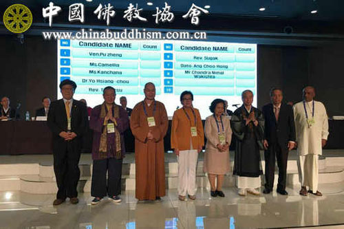 佛教-中国佛教协会代表团出席第28届世佛联大会