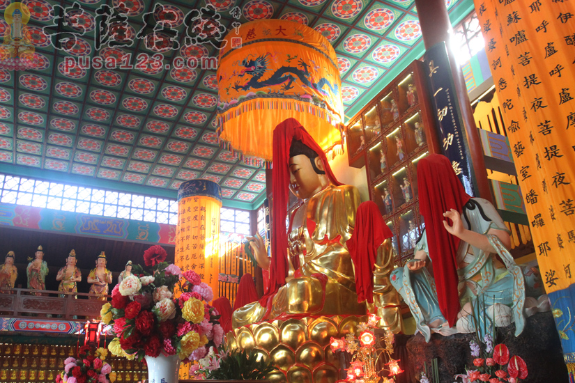 【高清图集】浙江省绍兴市夏履镇万福寺大悲观音殿开光法会隆重举行