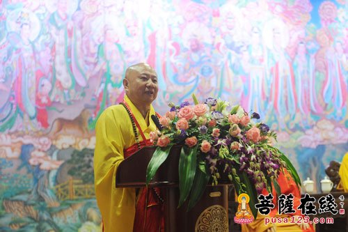 佛教-中韩日佛教友好交流会议代表团莅临七塔禅寺参访