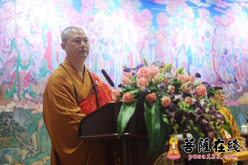 佛教-中韩日佛教友好交流会议代表团莅临七塔禅寺参访