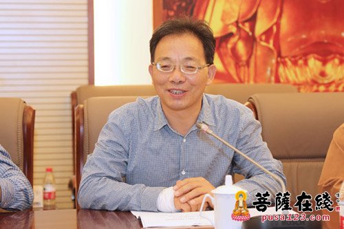普陀山-辽宁省宗教事务局副局长赵佐贤一行赴中国佛学院普陀山学院考察调研