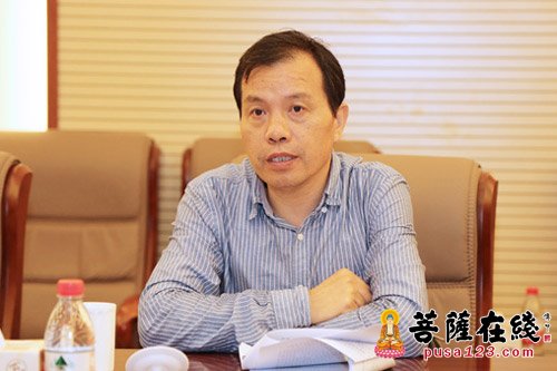 普陀山-辽宁省宗教事务局副局长赵佐贤一行赴中国佛学院普陀山学院考察调研