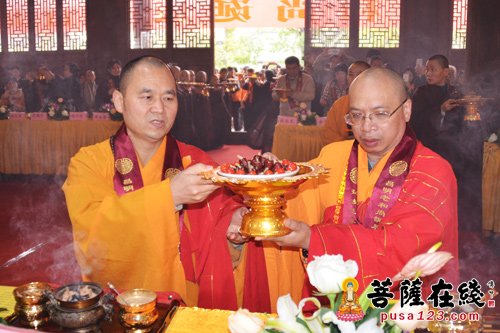 佛教-昌明老和尚诞辰一百周年纪念法会在武汉归元禅寺隆重举行