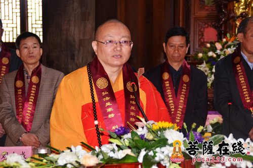佛教-昌明老和尚诞辰一百周年纪念法会在武汉归元禅寺隆重举行