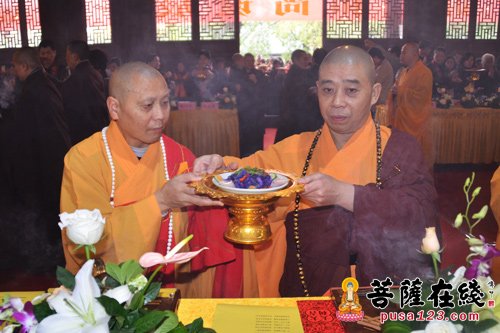 佛教-昌明老和尚诞辰一百周年纪念法会在武汉归元禅寺隆重举行