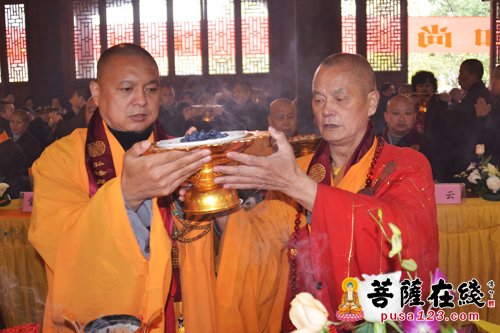 佛教-昌明老和尚诞辰一百周年纪念法会在武汉归元禅寺隆重举行