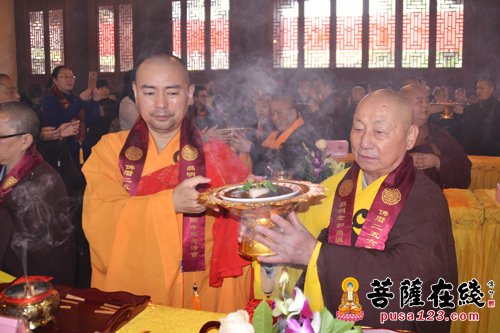 佛教-昌明老和尚诞辰一百周年纪念法会在武汉归元禅寺隆重举行