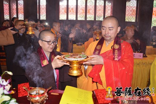 佛教-昌明老和尚诞辰一百周年纪念法会在武汉归元禅寺隆重举行