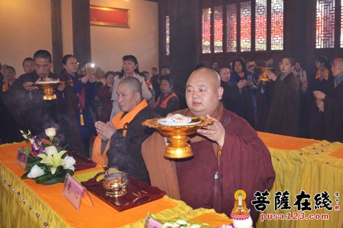 佛教-昌明老和尚诞辰一百周年纪念法会在武汉归元禅寺隆重举行