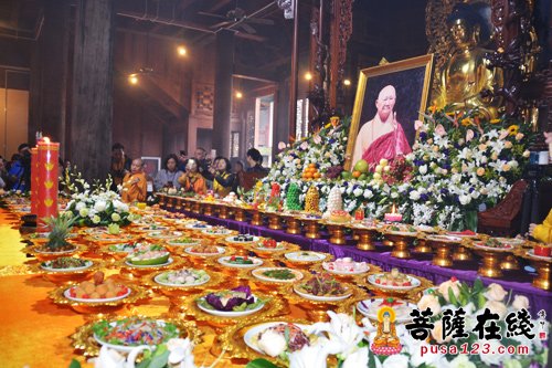 佛教-昌明老和尚诞辰一百周年纪念法会在武汉归元禅寺隆重举行