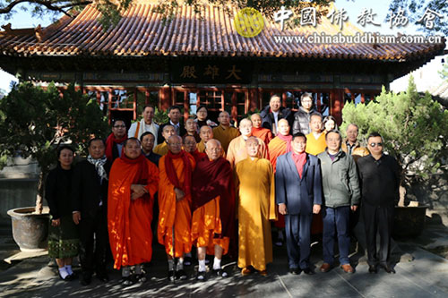 佛教-老挝佛教领袖暨建国阵线代表团拜访中国佛教协会
