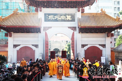 佛教-皇家古刹 福州开元寺举行建寺1500年纪念庆典