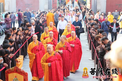 佛教-皇家古刹 福州开元寺举行建寺1500年纪念庆典