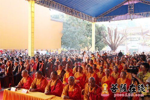 佛教-皇家古刹 福州开元寺举行建寺1500年纪念庆典