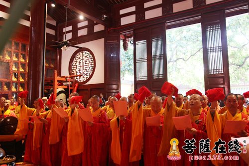 佛教-皇家古刹 福州开元寺举行建寺1500年纪念庆典