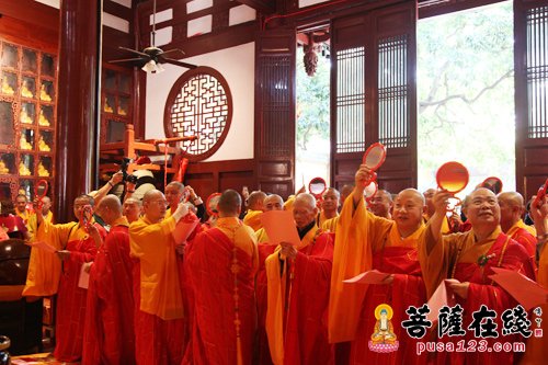 佛教-皇家古刹 福州开元寺举行建寺1500年纪念庆典