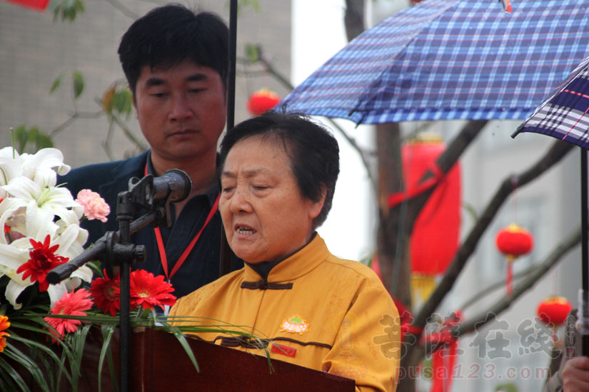 妙乐法师,妙乐寺护法及弟子,妙乐村两委,全体党员,村民代表等参加启动