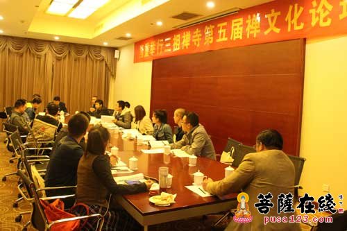 禅宗-中国禅宗三祖寺举行第五届禅文化论坛闭幕式暨禅意书画笔会