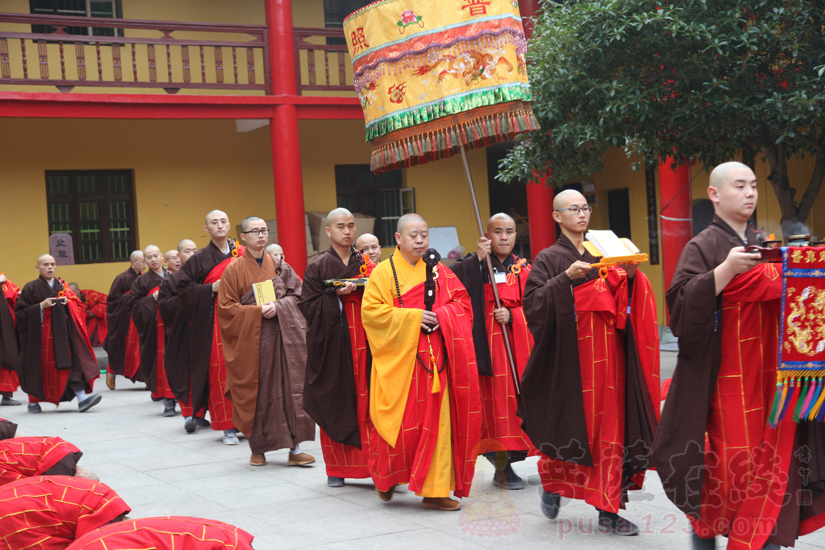 【高清图集】江西上饶能仁禅寺传授男众三坛大戒(二)