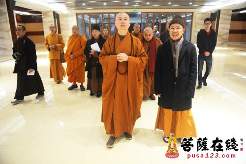佛教-越南佛教教会代表团一行访问浙江宁波七塔禅寺