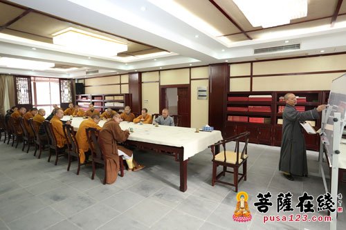 2016年普陀山佛教协会书画培训讲座在宝陀讲寺举办