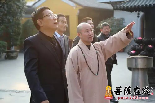 佛教-国家宗教事务局蒋坚永副局长一行调研西林禅寺