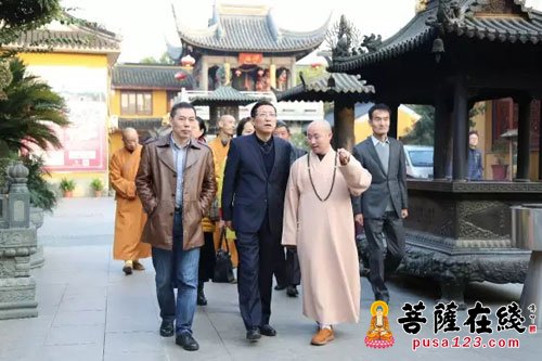佛教-国家宗教事务局蒋坚永副局长一行调研西林禅寺