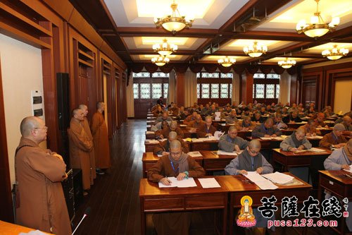 佛教-浙江省汉传佛教院校教师资格认定考核在杭州灵隐寺举行