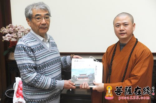 佛教-国际佛教学者参访七塔禅寺