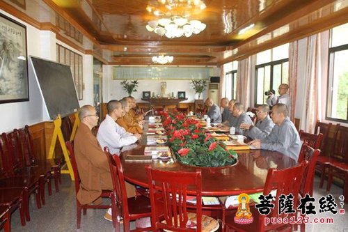 中国佛学院普陀山学院教务考察团赴福建佛学院交流学习