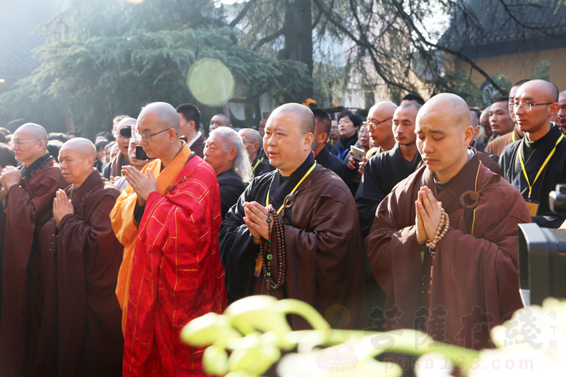 【高清图集】一代高僧明学长老追思法会于灵岩山寺举行